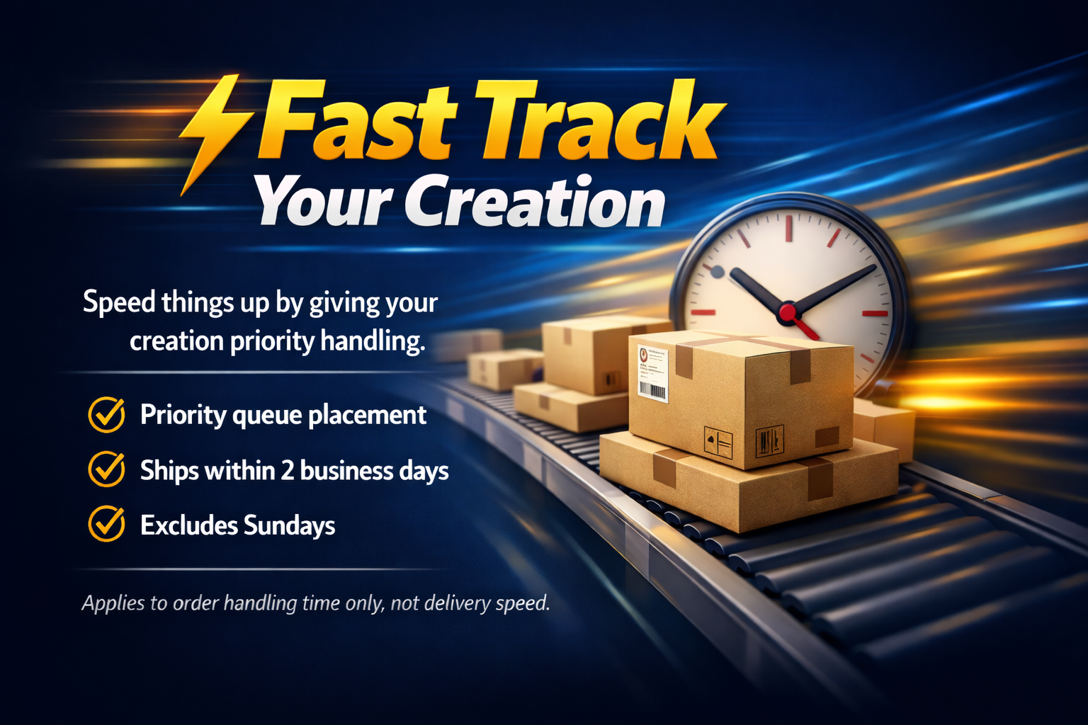 Fast Track Your Creation